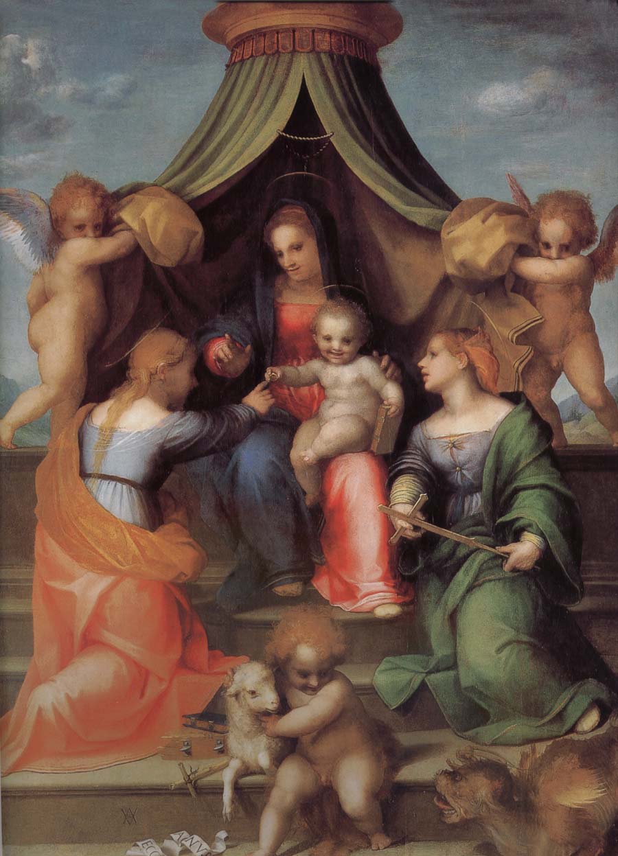 Andrea del Sarto Christ of Kisalin-s wedding